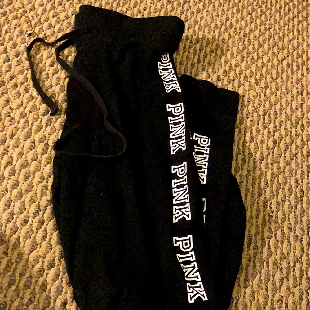 classic PINK yoga drawstring joggers